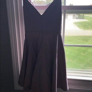 Lavender skater dress